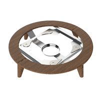 Z/KSTAN6LW Stand for round chafing dish (wooden look)