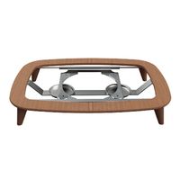 Z/KSTAND11W Stand for chafing dish GN 1/1 (wooden look)
