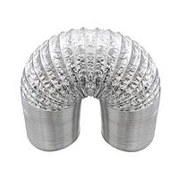 Flexible Aluminium Duct ø 350 mm of 5 Meters Length, virtus Z/KTFLEX35