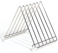 Holder In Stainless Steel For 6 Cutting Boards Maximum 3 cm Thickness, virtus Z/LKCB004