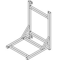 Mastro Muurplank Voor Combi Steamer Aib0052 | Z/MSP623