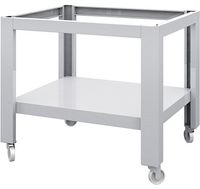 Stand in Stainless Steel With Shelf and Castors For Pizza Oven CAB0122 - Z/PSTMASM6
