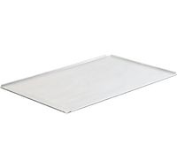 Baking Tray In Aluminium Uncoated, GN 1/1 - 4 Sides 45°, virtus Z/SBTAL11
