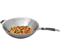 Wok Pan  Ø 360 mm For Induction Wok Made of Stainless Steel, virtus Z/SWOKP28