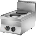 Bartscher El. Fornuis 650 B400 2 Pits TA - 115005