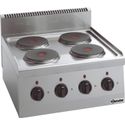 Bartscher El. Fornuis 600 B600 4 Pits TA - 131734