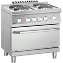 Bartscher El. Fornuis 700 B800 4 Pits EO - 286234W