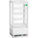 Bartscher Mini Koelvitrine 78L Wit - 700578G