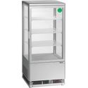 Bartscher Mini Koelvitrine 78L Zilver - 700778G