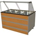 Warm Buffet Gn 4/1 | Schuifdeuren bedieningszijde | Combisteel 7077.0120