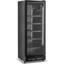 Combisteel 7086.0005 Budget KOELKAST GLASDEUR 450L ZWART
