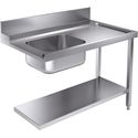 CombiSteel AANVOERTAFEL BODEM 1200 RECHTS - 7106.1010