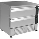 KOEL/VRIESWERKBANK 2 LADEN 4X GN1/1 - Combisteel 7450.0240