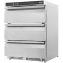 Combisteel 7450.0536 KOELKAST RVS HR150 3 LADEN