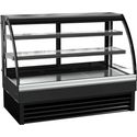 Koelvitrine B=1.5m | Schuifdeuren | Ronde voorruit | Combisteel 7450.0810