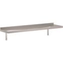 RVS Wandschap met console | 120 x 40cm | Combisteel | 7455.0680
