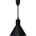 Warmhoudlamp Chefs Heat-02 Zwart | Combisteel | 7455.1810