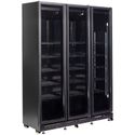 CombiSteel KOELKAST 3 GLASDEUREN ZW HEAT - 7455.1925