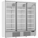 Display vrieskast | 3 Glasdeuren | 1450 L | Zilver | Combisteel | 7455.2220