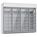 Vrieskast 4 Glasdeuren Ins-2060f, Combisteel 7455.2440