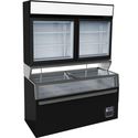 Wandvrieskast + Vrieskist | 2 Glasdeuren | Combisteel 7455.2530