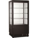 Koelvitrine Tafelmodel 78L | Zwart | Combisteel | 7487.0175