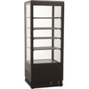 Koelvitrine 98L | Vloer- / Tafelmodel | Zwart | Combisteel | 7487.0180