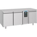 Vrieswerkbank | 3 deuren | Mono block | Green Line | -10°C/-22°C | Combisteel | 7489.5135