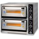 Elek. Pizzaoven Dubbel,  2 X 4 pizza's ⌀30cm | CombiSteel 7491.1020
