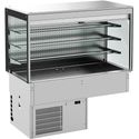Drop-In Wandmodel Koelvitrine Recht - Roll-Up 3/1, CombiSteel 7495.0165