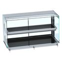 Drop-In Warmvitrine Keramisch Recht - Zwart 3/1, CombiSteel 7495.0330