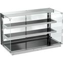 Drop-In Warmvitrine Keramisch Recht - Zwart 3/1, CombiSteel 7495.0330
