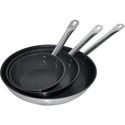 Koekenpan Rvs + Teflon | 24cm | 2,3L | Combisteel | 7501.0105