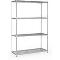 STELLING 4 LEVELS 1200 DEMONTABEL - Combisteel 7530.0010