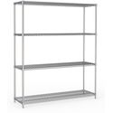 STELLING 4 LEVELS 1500 DEMONTABEL - Combisteel 7530.0015