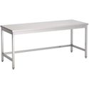 Werktafel | open onderstel | 140cm | RVS | Combisteel | 7812.0200