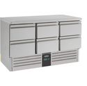 Koelwerkbank | 6 laden | Statisch met ventilator | Combisteel | 7950.0113