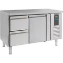 Koelwerkbank | 1 deur & 2 laden | Standard Line | Geforceerd | Combisteel | 7950.0200