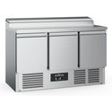 Saladette | 3-deurs | 392 liter | Opzet, 8x 1/6GN | Ecofrost | 7950.5060