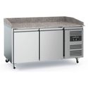 Pizzawerkbank | Graniet | 2-deurs | RVS | Ecofrost | 7950.5135