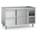 Koelwerkbank | 4 lades | 282 liter | Ecofrost | 7950.5170
