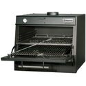 Houtskooloven-Bbq, Gn1/1 + Gn2/4 (75Kg/H) | Diamond | CBQ-075/BK