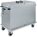 Diamond Bain-marie-wagen 2x GN 1/1, met deksels, kast met draaideur | CTBM/2C-T