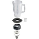 Diamond Ronde beker in Lexan 2 liters met deksel en mes (4 bladen) | BAB-LRD