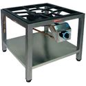 Gasbrander paella, Ø25cm op onderstel (10 kW) | Diamond | BPG/10-SP