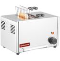 Sleuftoaster, 2 Sleuven, Met 2 Tangen, RVS, Elektrisch, Diamond D2CM-XP