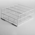 Diamond Mand voor glazen Ø 85 mm, 400x400 mm Rilsan | DVR-43/85