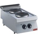 Diamond Elektrisch kookfornuis met 2 ronde platen -TOP- | E17/2P4T-230/3--N