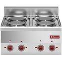 Elektrisch Fornuis 4 Kookplaten -Top- - Diamond E60/4P6T-N