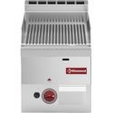 Braadplaat Op Gas Met Geribde Plaat -Top- - Diamond G60/PR3T-N